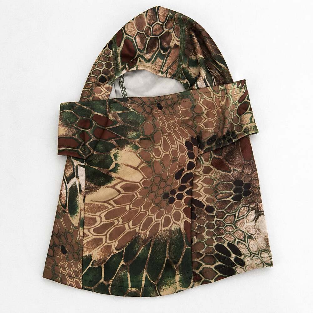 NEW M BROWN/GREEN Tactical Kryptek Highlander Camouflage Balaclava